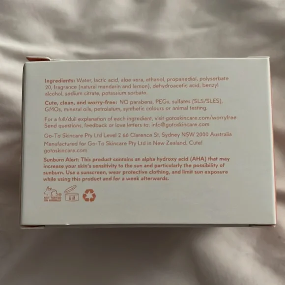 GO-TO Exfoliating Swipeys - Picture 3 of 7